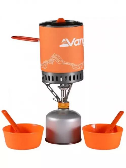 Vango Vango Ultralight Heat Exchanger Cook Kit főzőedény készlet narancssárga színben 3