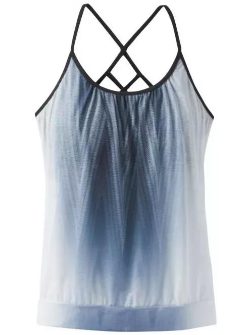 Prana Meadow Top női ujjatlan sport póló szürke színben 5