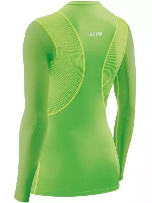 CEP CEP Wigtech Shirt Long Sleeve W női hosszú ujjú sport póló zöld színben 3