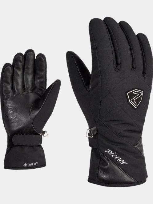 Ziener Kamea Gtx női síkesztyű fekete színben 2