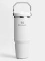Stanley The IceFlow™ Flip Straw 2.0 Tumbler 0.89L / 30oz kulacs fehér színben 1