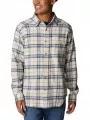 Columbia Cornell Woods Flannel Long Sleeve Shirt férfi hosszú ujjú ing homok színben 1