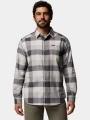 Columbia Cornell Woods Flannel Long Sleeve Shirt férfi hosszú ujjú ing kék színben 1