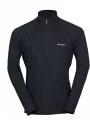 Columbia Midweight Stretch Long Sleeve Half Zip férfi aláöltöző felső fekete színben 1