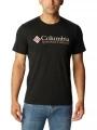 Columbia CSC Basic Logo Short Sleeve férfi rövid ujjú póló fekete színben 1
