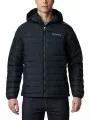 Columbia Powder Lite Hooded Jacket férfi átmeneti kabát fekete színben 1