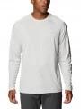 Columbia Terminal Tackle Heather LS Shirt férfi hosszú ujjú sport póló világoskék színben 1