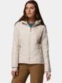 Columbia Heavenly Hooded Jacket női átmeneti kabát homok színben 1