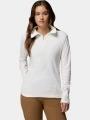 Columbia Glacial Iv 1/2 Zip női polár pulóver fehér színben 1