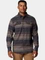 Columbia Flare Gun Stretch Flannel férfi hosszú ujjú ing szürke színben 1