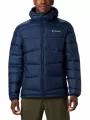 Columbia Fivemile Butte Hooded Jacket férfi télikabát kék színben 1