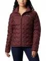 Columbia Delta Ridge Down Jacket női pehelykabát piros színben 1