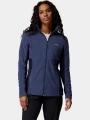 Columbia Basin Trail III Full Zip női polár pulóver sötétkék színben 1