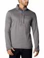 Columbia Park View Fleece Half Zip férfi polár pulóver szürke színben 1