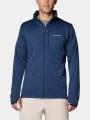 Columbia Park VIew Fleece Full Zip férfi polár pulóver kék színben 1