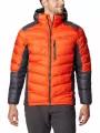 Columbia Labyrinth Loop Hooded Jacket férfi utcai kabát narancssárga színben 1