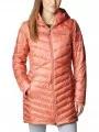 Columbia Joy Peak Mid Jacket női télikabát piros színben 1