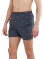 Fundango Bono Print Boardshort férfi fürdőnadrág sötétkék színben 1
