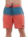 Fundango Morris Boardshort férfi beach short piros színben 1