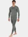 Fundango Seamless Baselayer Set férfi aláöltöző szett zöld színben 1