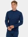 Fundango Novak Baselayer Top férfi aláöltöző felső sötétkék színben 1