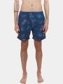 Fundango Bono Print Boardshorts férfi boardshort kék színben 1