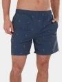 Fundango Bono Print Boardshorts férfi boardshort sötétkék színben 1