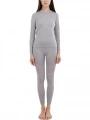 Fundango Seamless Baselayer Set női aláöltöző szett szürke színben 1