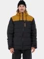 Fundango Passat Padded Jacket férfi steppelt átmeneti kabát fekete színben 1