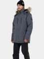 Fundango Spirit Parka Jacket férfi télikabát szürke színben 1