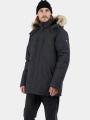 Fundango Spirit Parka Jacket férfi télikabát fekete színben 1