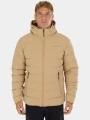 Fundango Hubble Padded Jacket férfi steppelt átmeneti kabát sárga színben 1