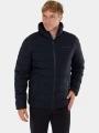 Fundango Arson Padded Jacket férfi steppelt átmeneti kabát sötétkék színben 1