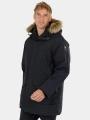 Fundango Spirit II Parka Jacket férfi télikabát fekete színben 1