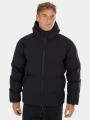 Fundango Newport Puffer Jacket férfi steppelt télikabát fekete színben 1