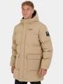 Fundango Nordvik Parka Jacket férfi steppelt télikabát sárga színben 1