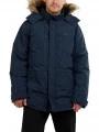 Fundango Spirit Parka Jacket férfi télikabát sötétkék színben 1