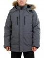 Fundango Spirit Parka Jacket férfi télikabát szürke színben 1