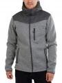 Fundango Ashford Insulated Fleece Jacket férfi utcai kabát szürke színben 1