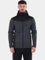 Fundango Ashford Insulated Fleece Jacket férfi polár pulóver szürke színben 1