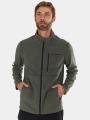 Fundango Jeffrey Fleece Jacket férfi polár pulóver oliva színben 1