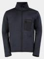 Fundango Revolution Fullzip Fleece férfi polár pulóver fekete színben 1