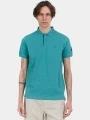 Fundango Insignia Poloshirt férfi galléros póló zöld színben 1