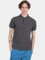 Fundango Insignia Poloshirt férfi galléros póló szürke színben 1
