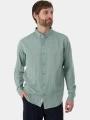 Fundango Ronan Shirt férfi hosszú ujjú ing zöld színben 1