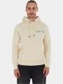 Fundango Talis Hooded Sweatshirt férfi kapucnis pulóver homok színben 1