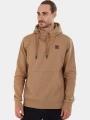 Fundango Conor Hooded Sweatshirt férfi kapucnis pulóver barna színben 1