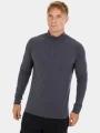 Fundango Temuka Merino Halfzip férfi aláöltöző felső szürke színben 1