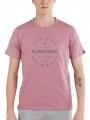 Fundango Basic - T Logo-4 T-shirt férfi rövid ujjú póló lila színben 1