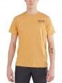 Fundango Basic - T Logo-7 T-shirt férfi rövid ujjú póló sárga színben 1